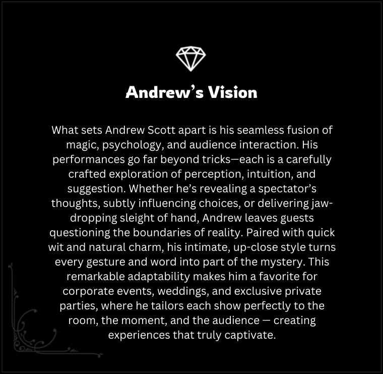 Andrew Scott | Professional Mentalist & Mind Reader